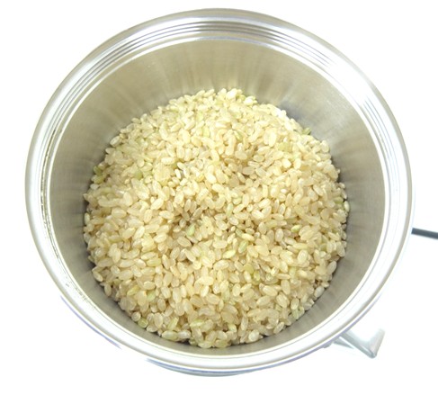 コナッピー　玄米１５０ｇ投入